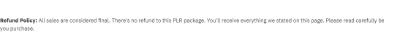 Refund Policy
